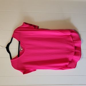 Bright Pink Blouse size medium